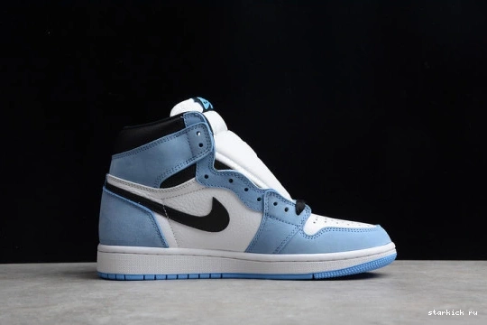 1 Jordan 555088-134 Black White High 555088-134 University AIR Retro Blue 0426